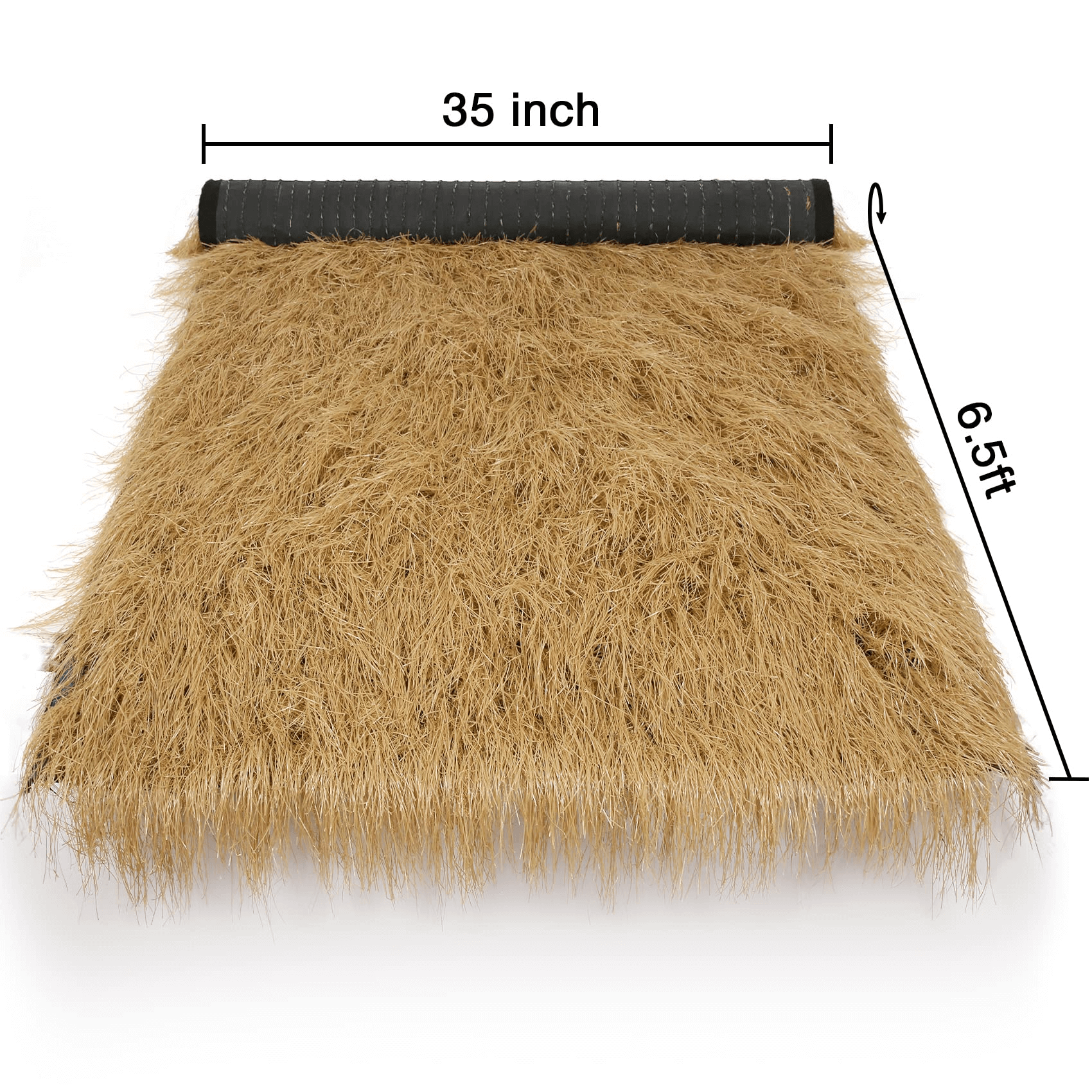 tiki bar Fake Thatch Roofing Artificial Lifelike Garden Fake Straw