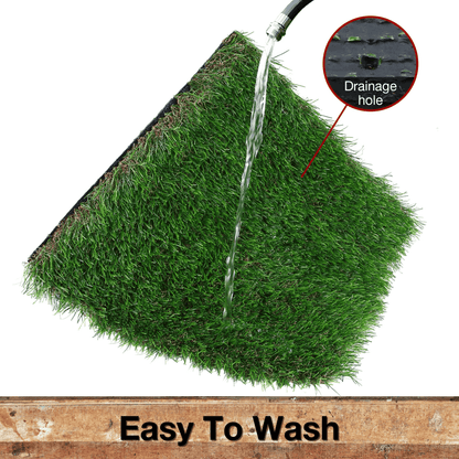 XLX TURF Artificial Grass Bedding Patch for Poultry Coop