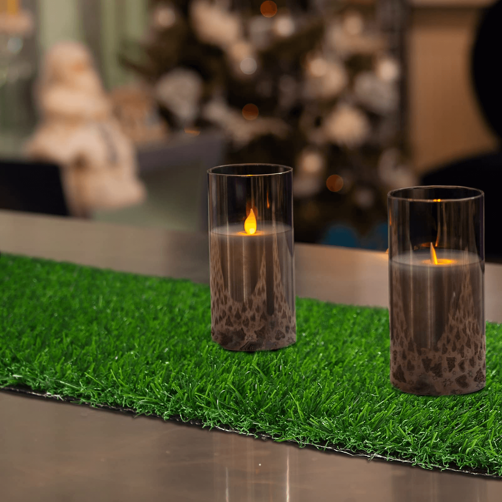  XLX TURF Artificial Grass Table Runner 12 x 36 Inch, Green Table  Runer Tabletop Decor Wedding Party Baby Bridal Shower : Home & Kitchen